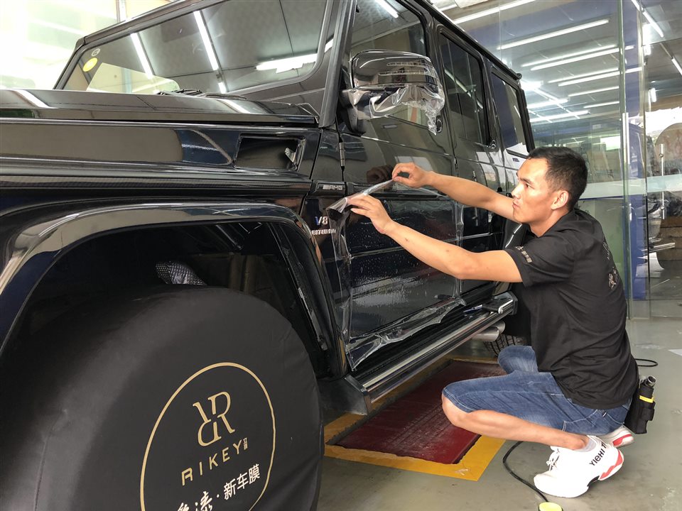 梅賽德斯奔馳Mercedes-Benz G63 AMG 全車TPH隱形車衣施工